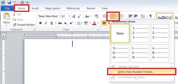 How To Paragraph In Word Without Numbering Capitalnanax