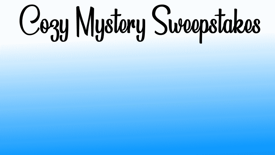 Cozy Mystery Sweepstakes