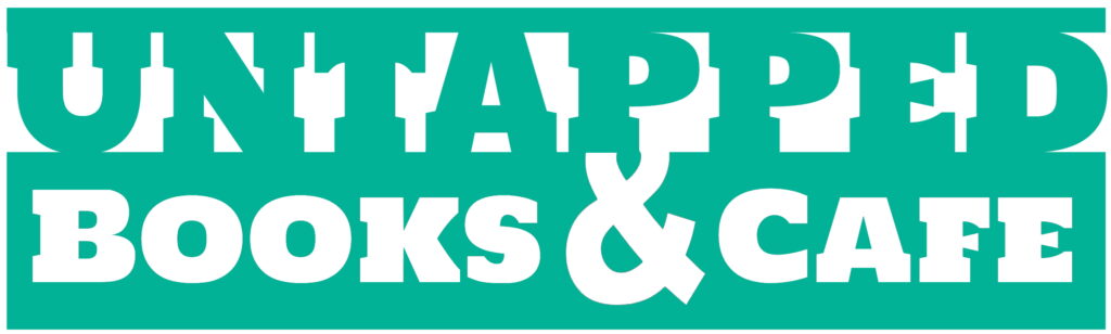 The logo for Untapped Books and Cafe