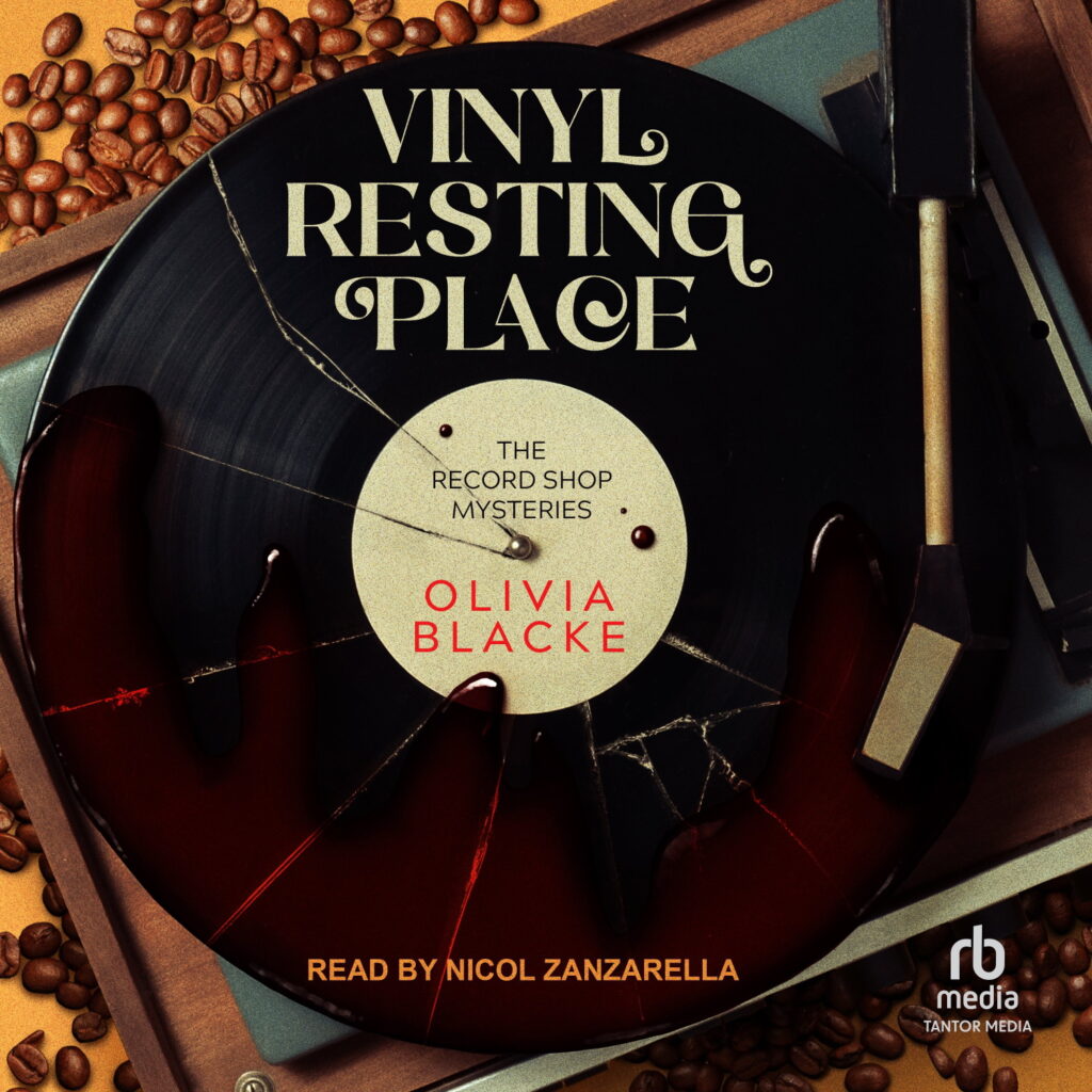 VINYL RESTING PLACE by Olivia Blacke audiobook cover