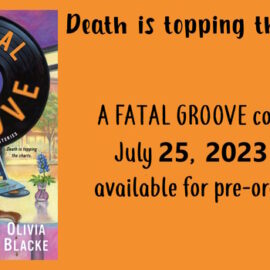 Cover reveal for A FATAL GROOVE