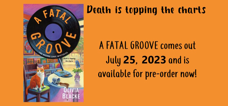 Cover reveal for A FATAL GROOVE