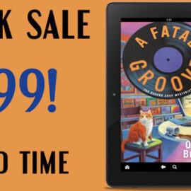 A Fatal Groove e-book is on sale for $2.99 for a limited time