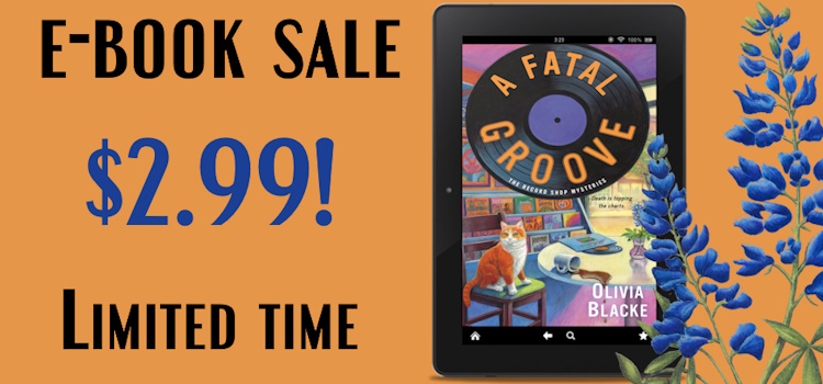 A Fatal Groove e-book is on sale for $2.99 for a limited time
